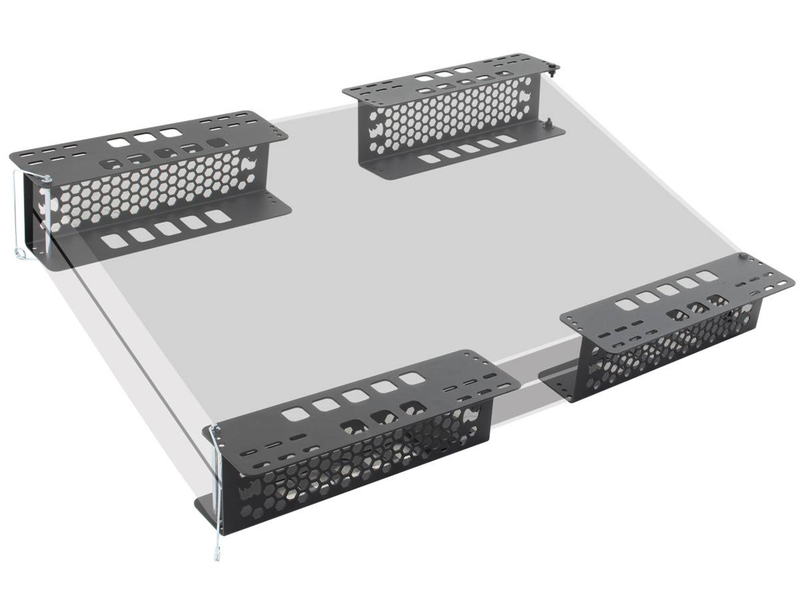 Go Rhino XRS Brackets for Folding Table 5950050T | RealTruck