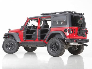 Go Rhino Frame Mounted Sliders FS4429T | RealTruck