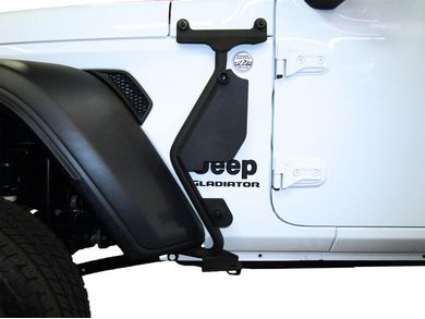 Go Rhino Exterior Jack Mount For Jeep Wrangler JK/JKU | Front Fender Hi-Lift Jack Mount – No Drilling Required