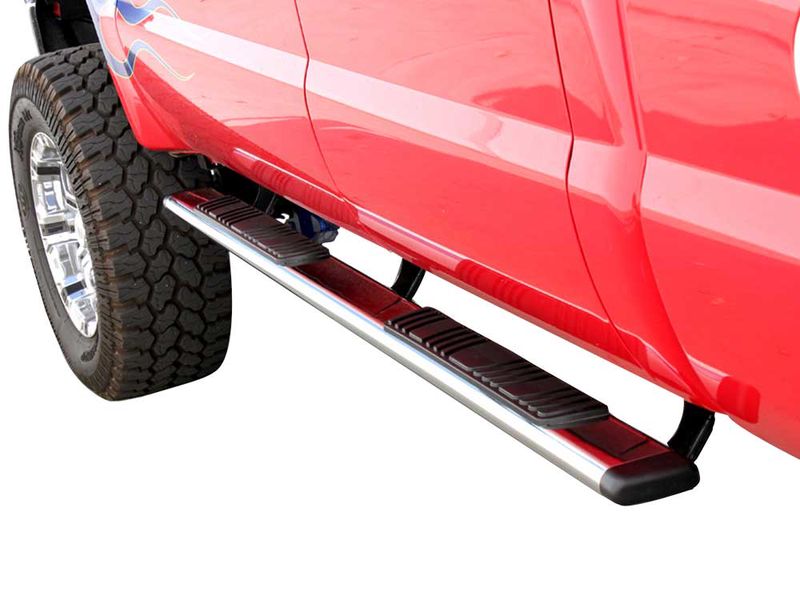 Xgo Rear Bar Go Rhino 5 O.E. Xtreme Oval Low Profile Polished Stainless Side Bars ...