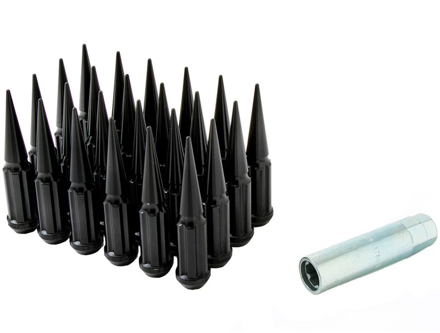 Gorilla Automotive Spiked Lug Nut Kit SPK614150B RealTruck