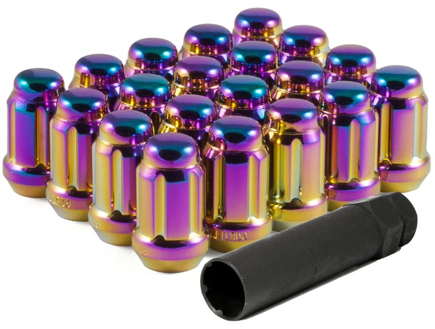 Gorilla Automotive Spline Lug Nut Kit K5CS12150PLGR RealTruck