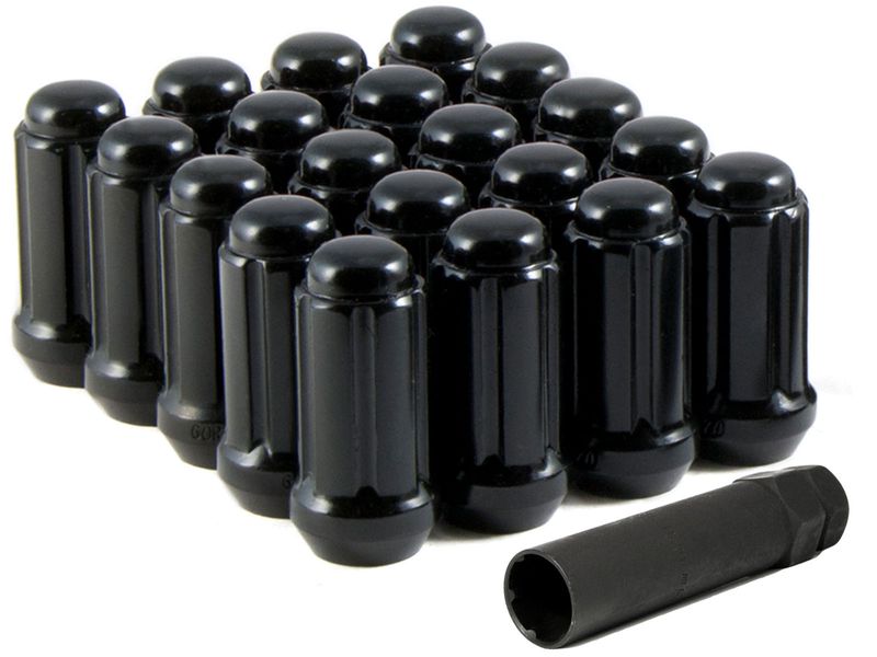Gorilla Automotive Spline Lug Nut Kit K5CES12150BGR RealTruck