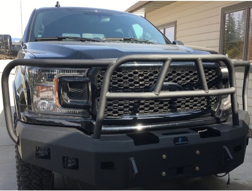 Hammerhead XSeries Grille Guard Front Bumper HAM600560814 RealTruck
