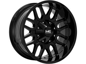 Hardrock Gloss Black Commander Wheels