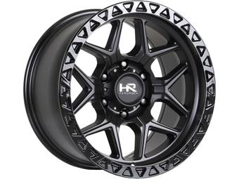 Hardrock Matte Black H107 Wheel