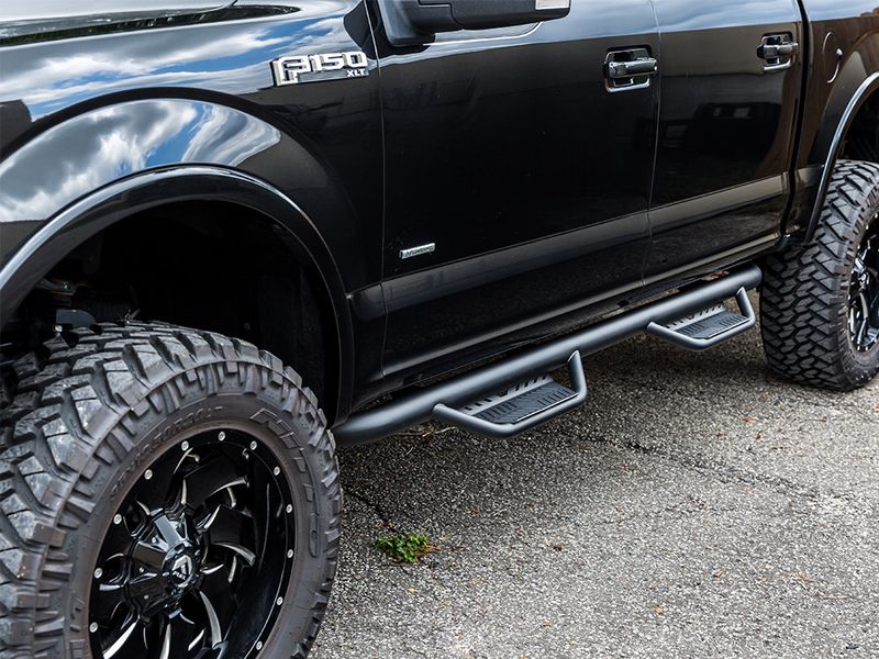 Havoc HS2 Black Hoop Steps 001005 RealTruck