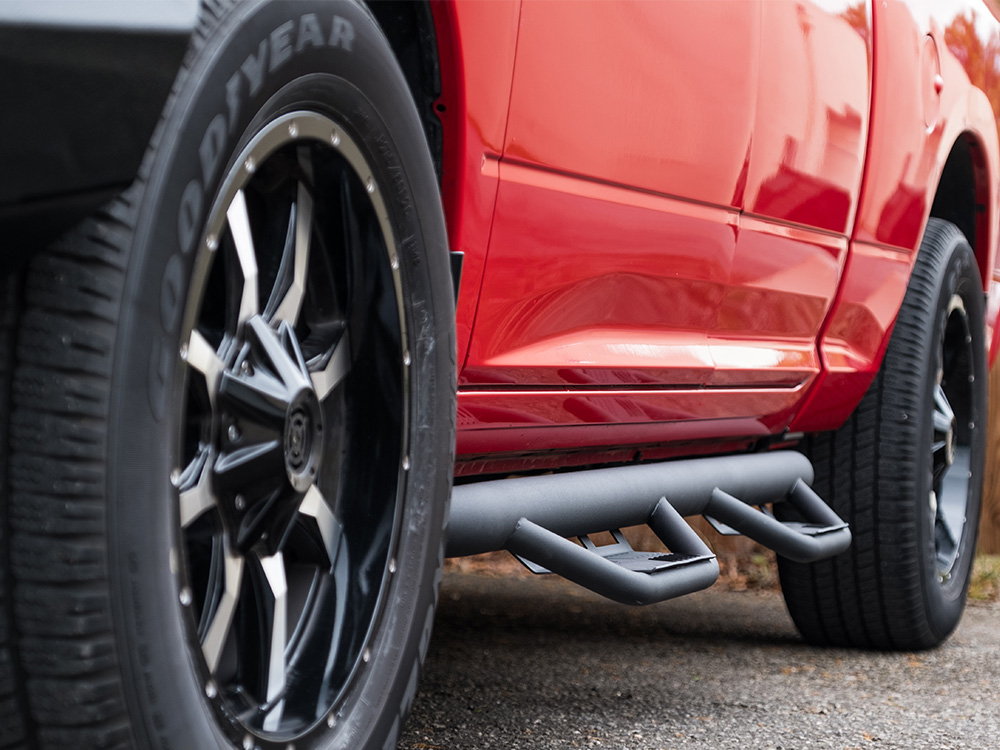 Havoc HS2 Black Hoop Steps 001202 | RealTruck