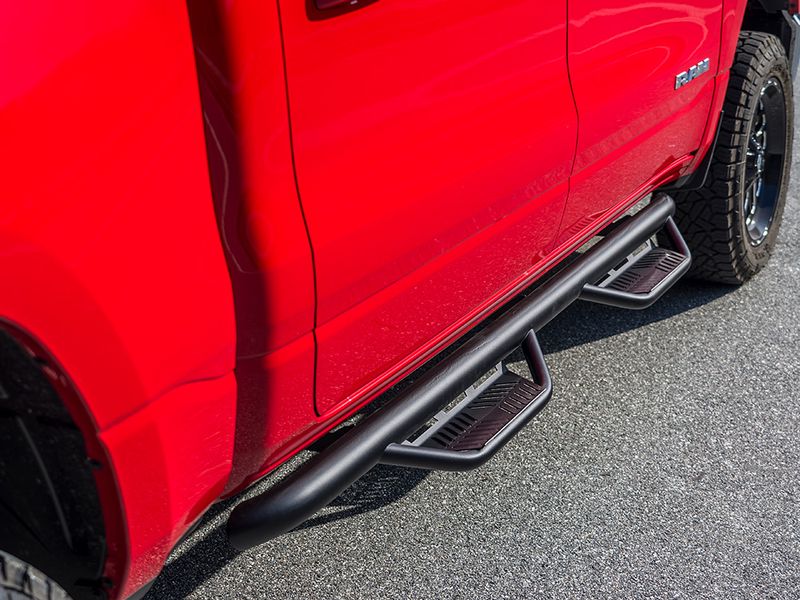 Havoc HS2 Black Hoop Steps 001232 | RealTruck