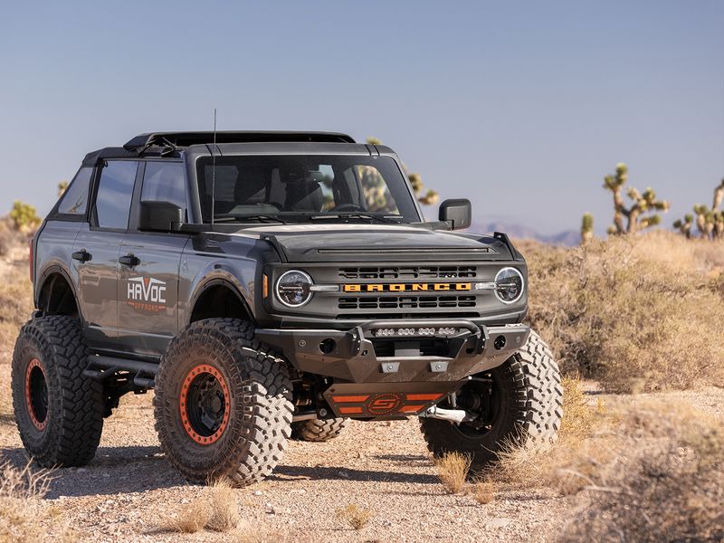 Havoc Offroad Steel Bender Front Bumper RealTruck