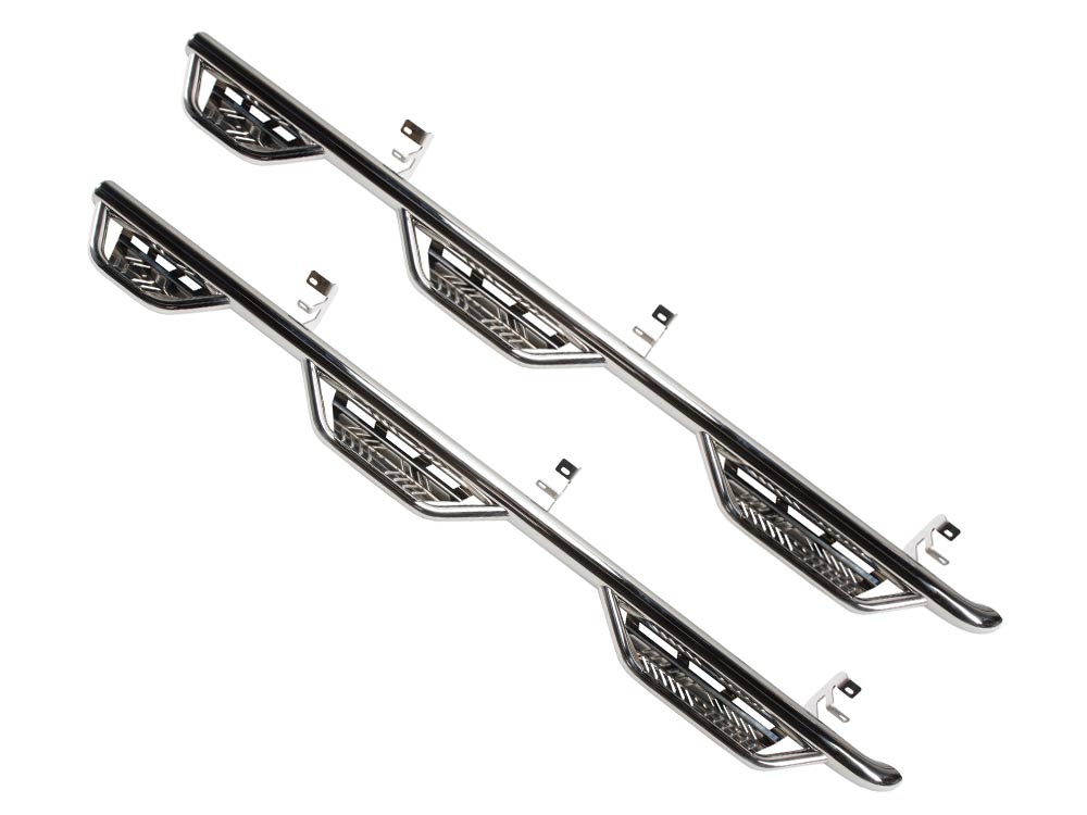 Havoc HS3 Polished Hoop Steps 004202 | RealTruck