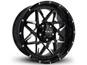 HD Off-Road Machined Gloss Black Caliber Wheels