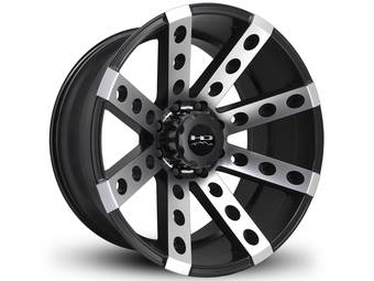 HD Off-Road Machined Matte Black Buckshot Wheels