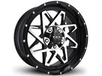 HD Off-Road Machined Matte Black Caliber Wheels