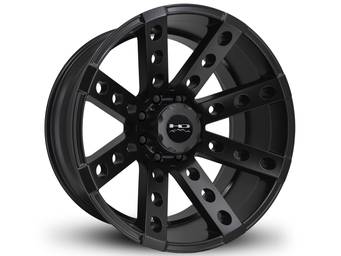 HD Off-Road Matte Black Buckshot Wheels