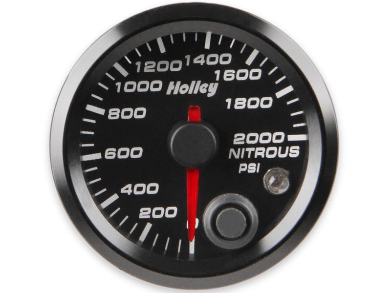 Holley Nitrous Pressure Gauge HOL26609 RealTruck