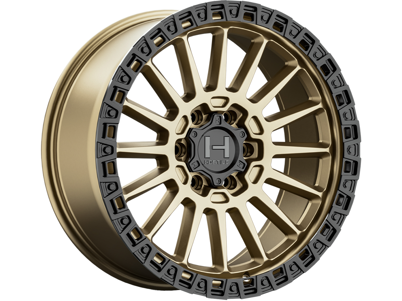 Hostile Bronze Battle Wheel H137-1890817050Z | RealTruck
