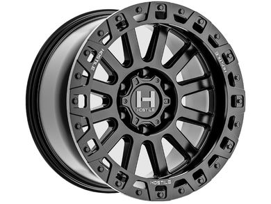 Hostile Matte Black Dominator Wheel H139-1890817055SA | RealTruck