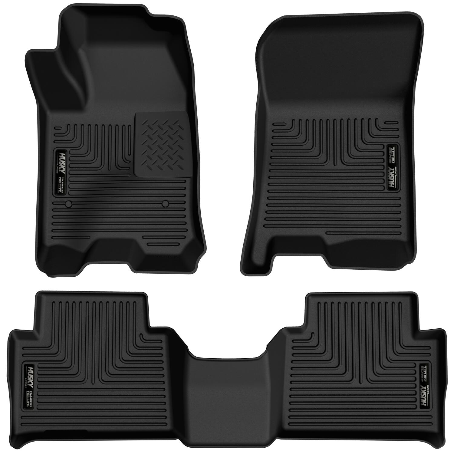 Husky Liners X-act Contour Floor Liners 2007-2013 Jeep Wrangler 4 Door (2nd Seat) main image 1