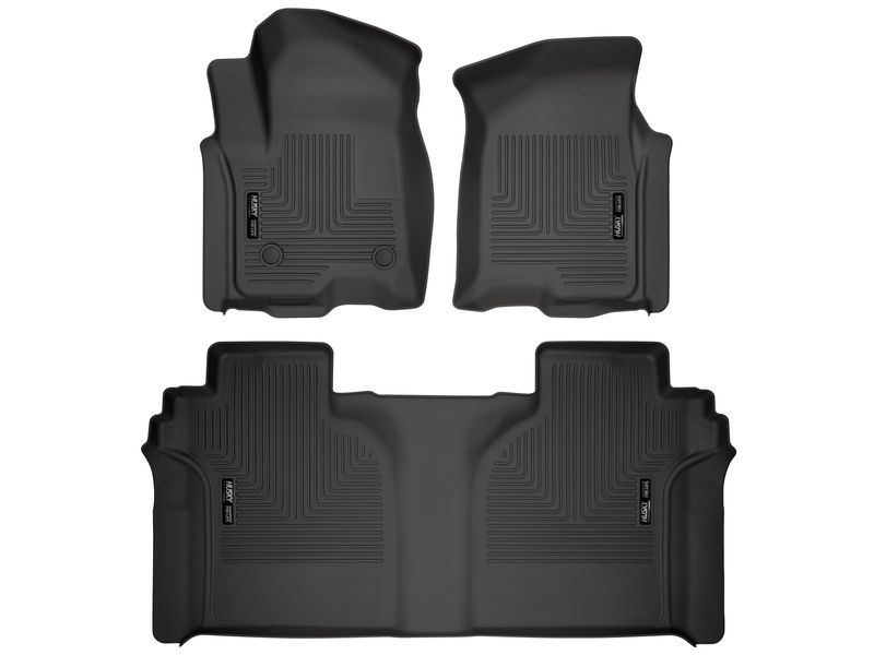 Husky Liners WeatherBeater Front & 2nd Row Combo Black Floor Liners | Toyota Camry (07-11) (98511) main image 0
