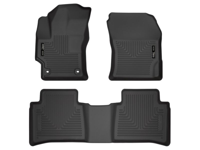 Husky Liners Tappetini Auto Su Misura WeatherBeater – Prima E Seconda Fila Per Honda CR-V (Neri)