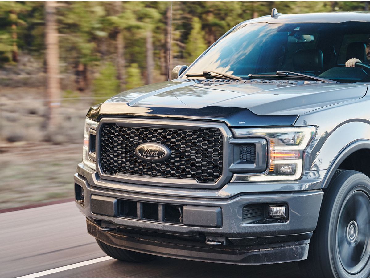 Husky Liners 13-16 Ford Fusion Grille Fascia Mount Aeroskin Hood Protector - Smoke main image 1