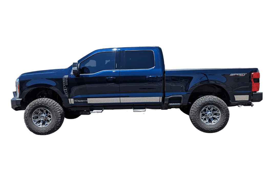 ICI Stainless Steel Rocker Panels T4180-304M | RealTruck
