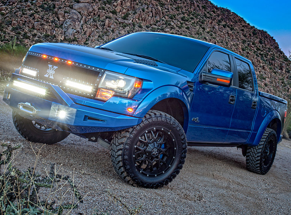 Fits 2010-2014 Ford F150 Raptor (ICI-AL-FBM50FDN-RT)