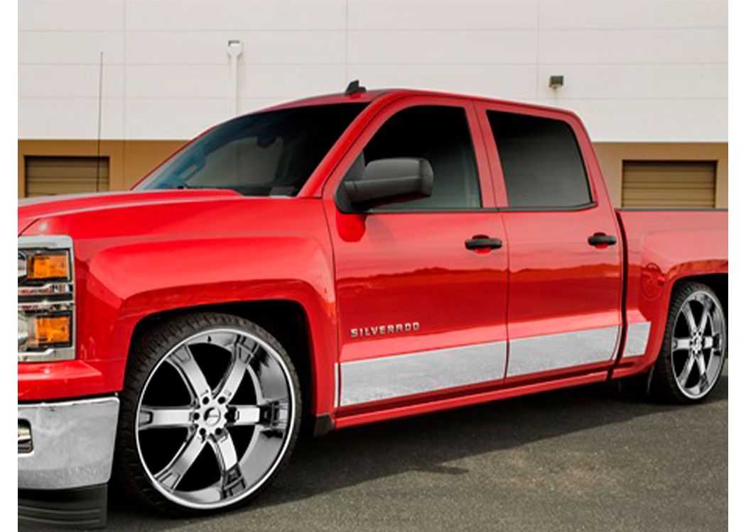 ICI Stainless Steel Rocker Panels T2405-304M | RealTruck