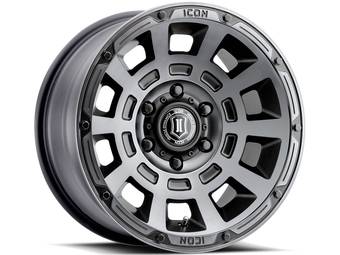 Icon Tinted Black Thrust Wheels