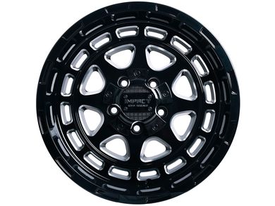 Impact Off-Road Milled Gloss Black 905 Wheels | RealTruck