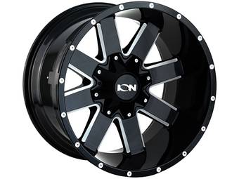 Ion Milled Gloss Black 141 Wheels