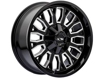 Ion Milled Gloss Black 152 Wheels