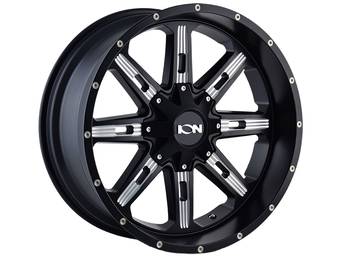 Ion Milled Matte Black 184 Wheels