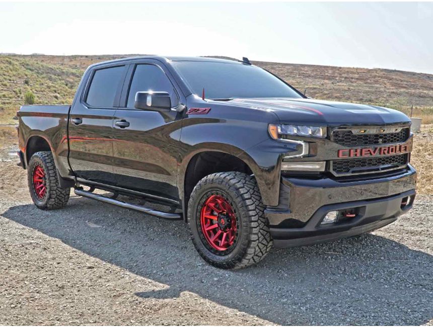 Ionic 3" Black Nerf Bars 202290 RealTruck