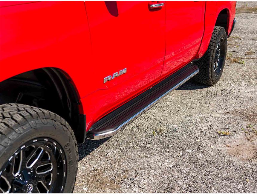 Ionic 41 Series Brite Running Boards 412086&IAT82084 RealTruck