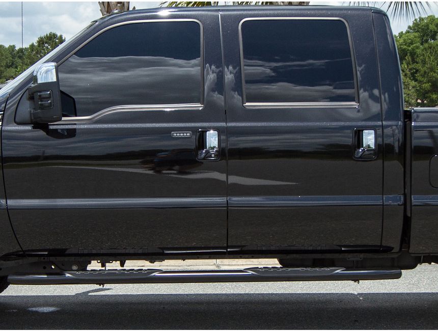 Ionic 5" Black Curved Nerf Bars 412459BP RealTruck