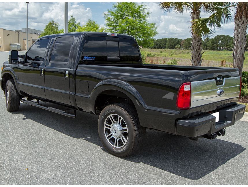 Ionic 5" Black Curved Nerf Bars 412469BP RealTruck