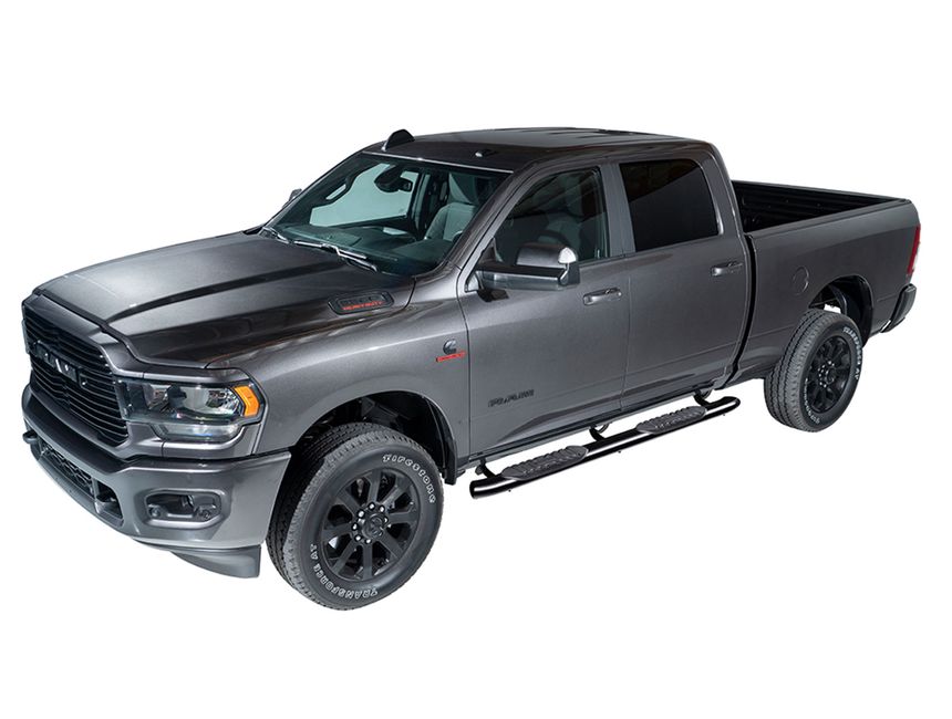 Ionic 5" Black Curved Nerf Bars 423309BP RealTruck