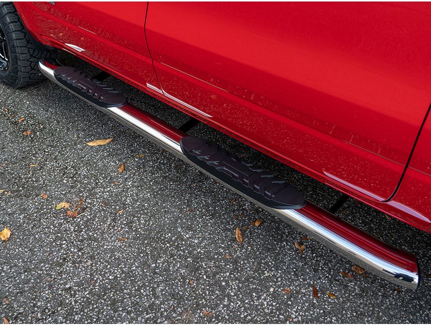 Ionic 5" Stainless Curved Nerf Bars 423809P RealTruck