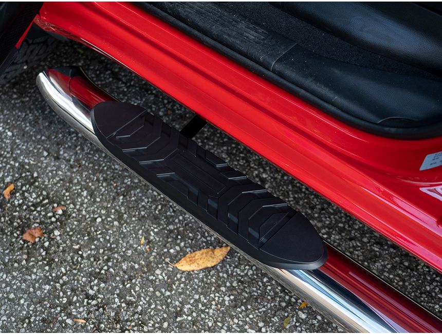 Ionic 5" Stainless Curved Nerf Bars 423809P RealTruck