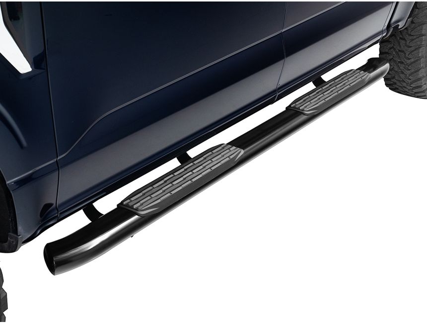 Ionic 5" Black Curved Nerf Bars 414209BP RealTruck