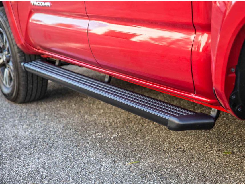 Ionic 61 Series Black Running Boards 611054&IAT4075 RealTruck