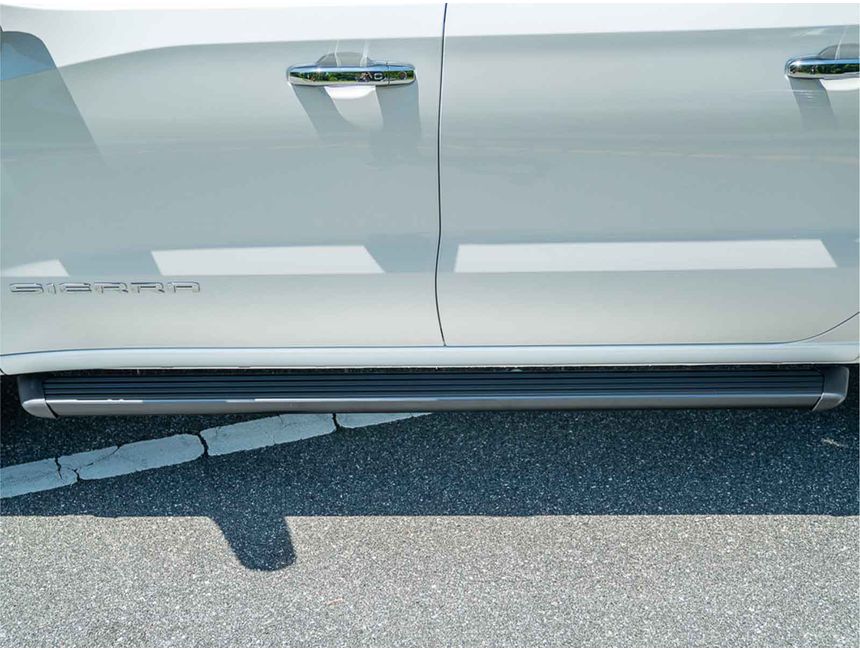 Ionic 61 Series Black Running Boards 611086&IAT81092 RealTruck