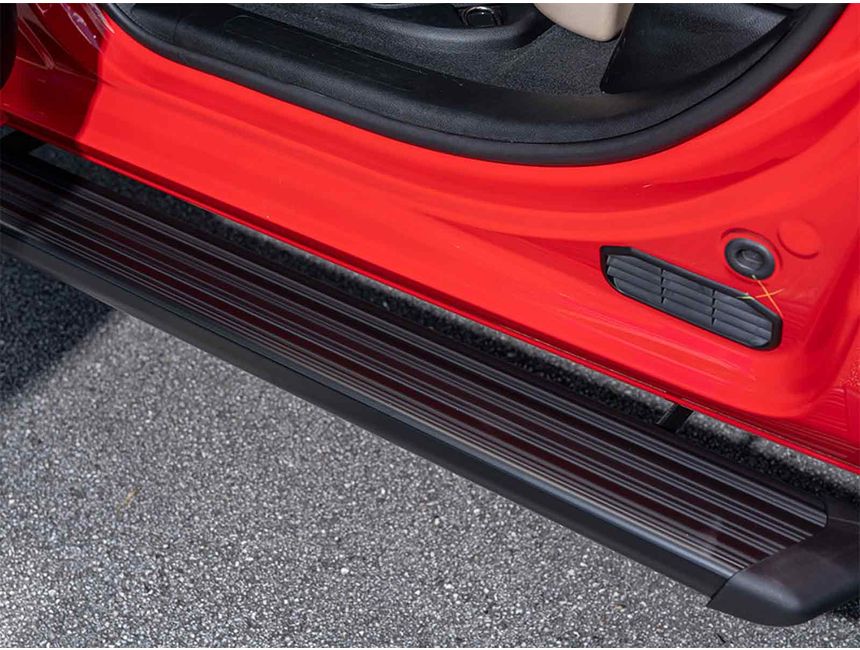 Ionic 61 Series Black Running Boards 611086&IAT82084 RealTruck