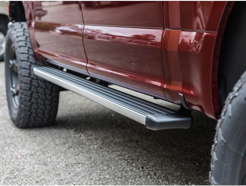 Ionic 61 Series Brite Running Boards IAT612090&IAT3050 RealTruck