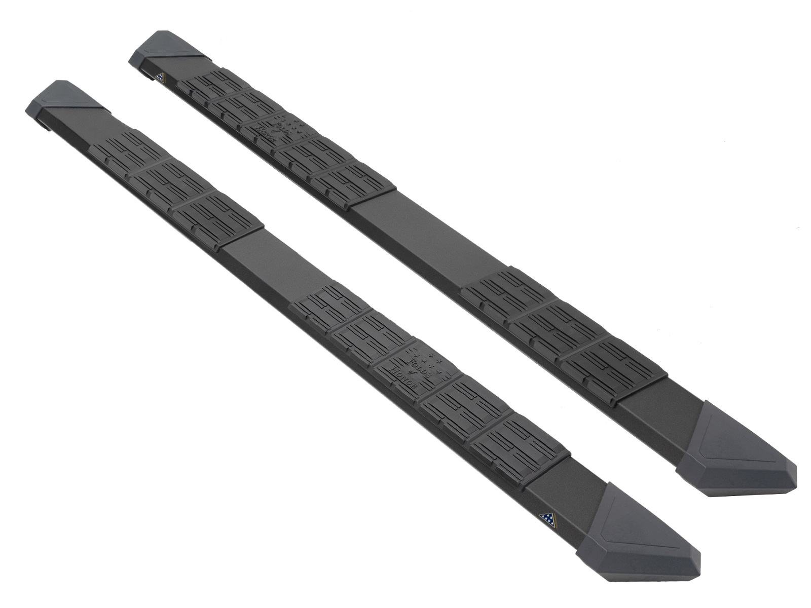 Iron Cross Patriot Black Running Boards RealTruck