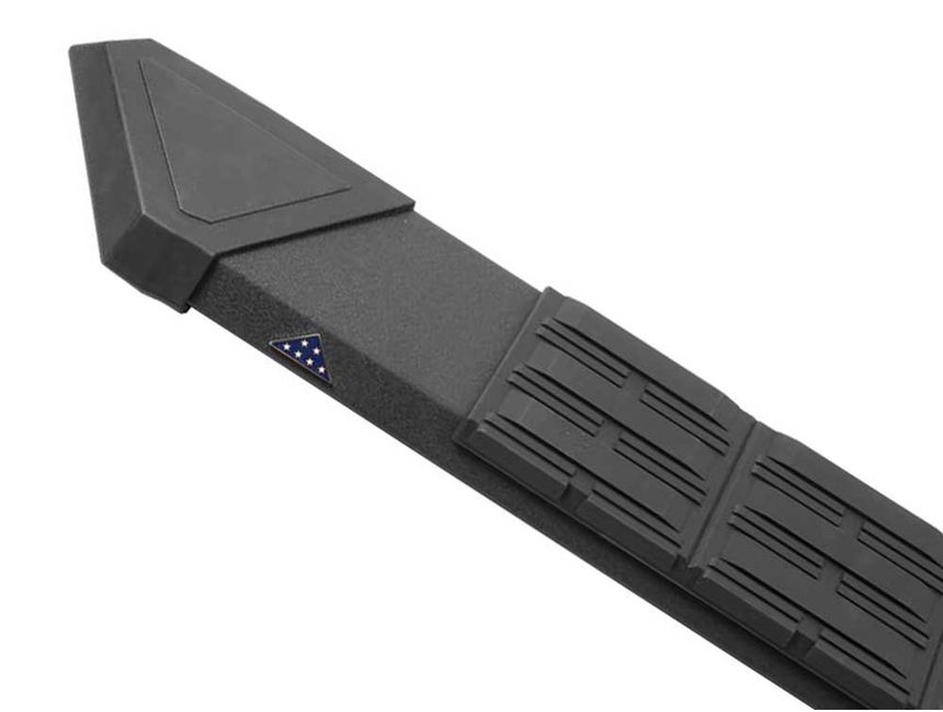 Iron Cross Patriot Black Running Boards IRC82931&IAT82081 RealTruck