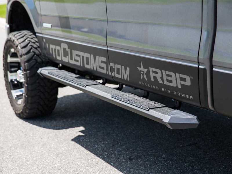 Iron Cross Patriot Black Running Boards RealTruck