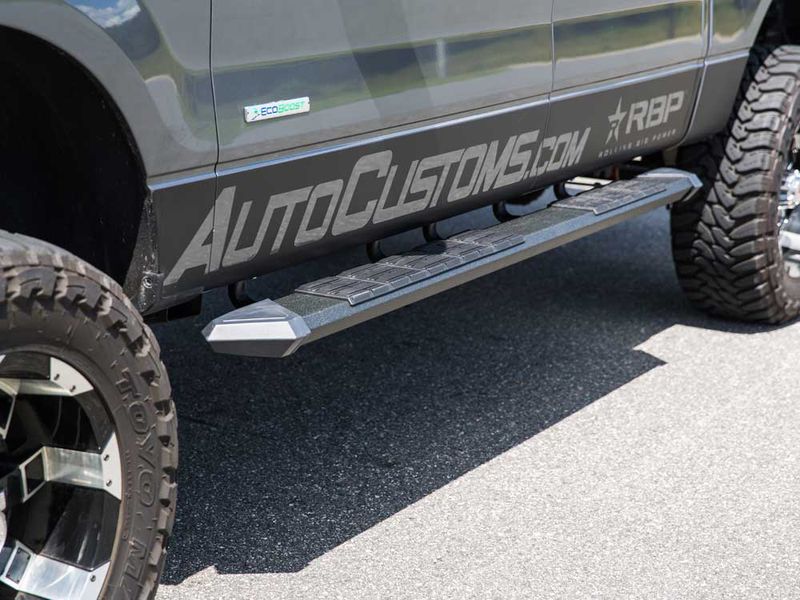 Iron Cross Patriot Black Running Boards RealTruck